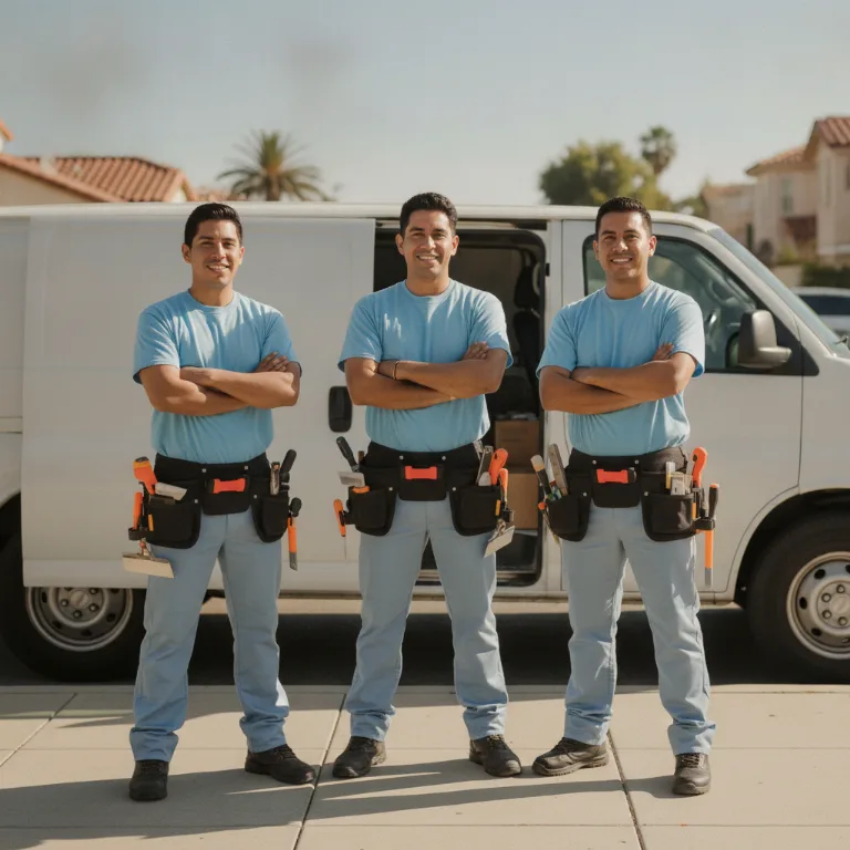 Ladrilhador equipe em Salvador